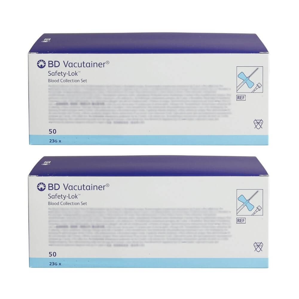BD Vacutainer 23G Butterfly Needle – BD 367283 (Pack of 100)