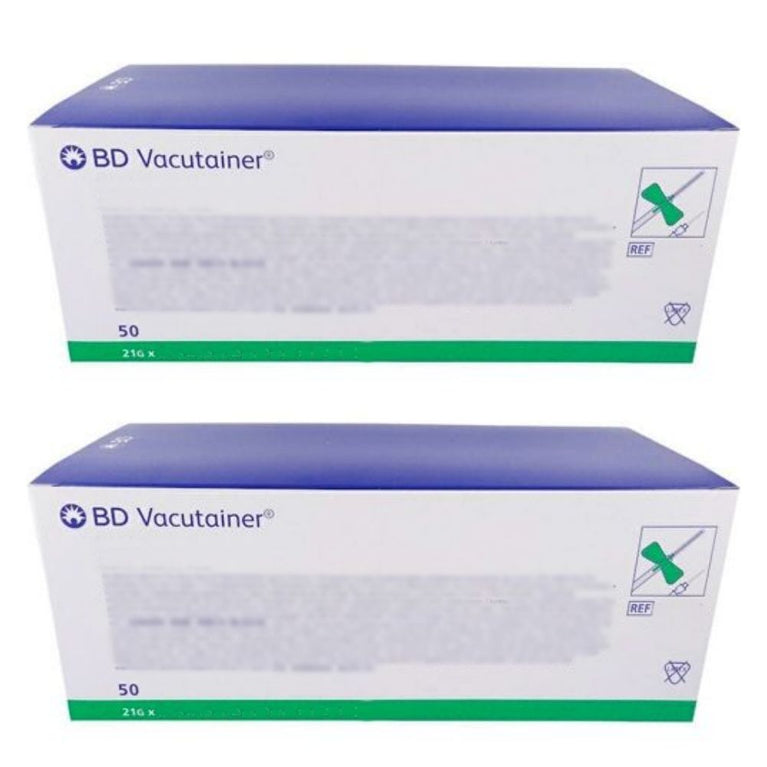 BD Vacutainer 21G Butterfly Needle – BD 367281 (Pack of 100)
