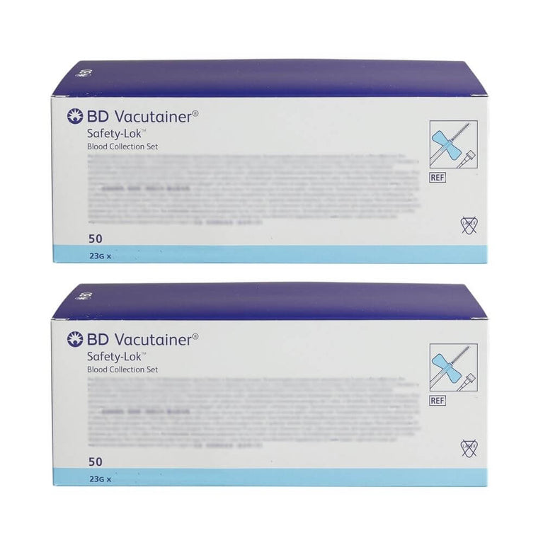 BD Vacutainer 23G Butterfly Needle – BD 367283 (Pack of 100) BD 367284