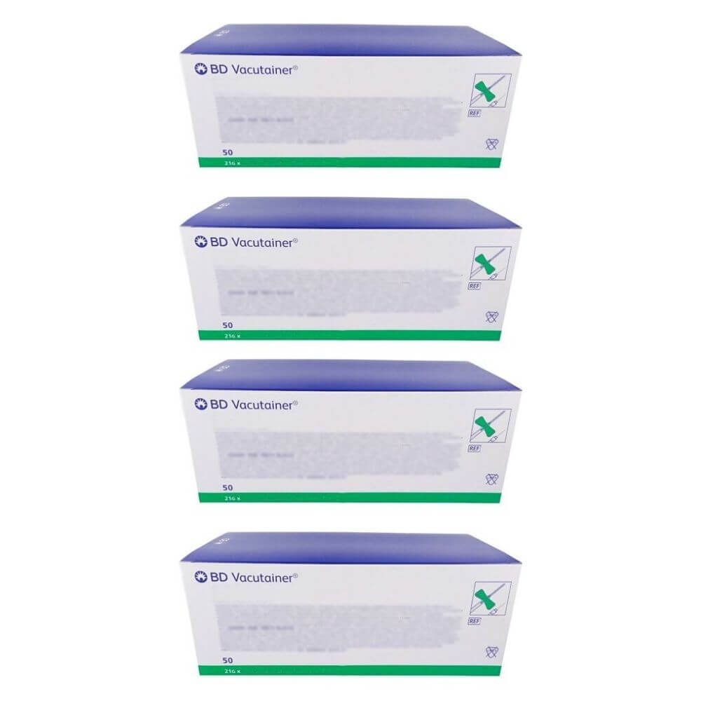 BD Vacutainer 21G Butterfly Needle – BD 367281 (Pack of 200)