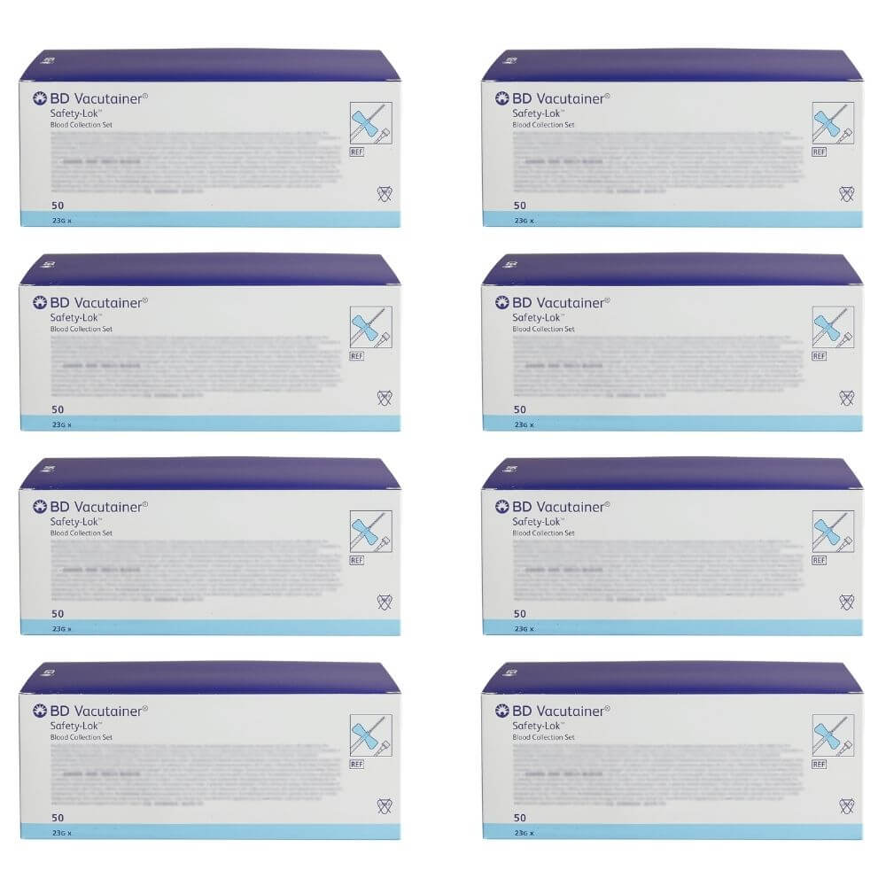 BD Vacutainer 23G Butterfly Needle – BD 367283 (Pack of 400) BD 367284