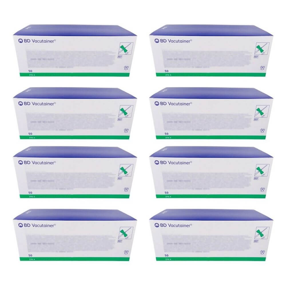 BD Vacutainer 21G Butterfly Needle – BD 367281 (Pack of 400) BD 367282