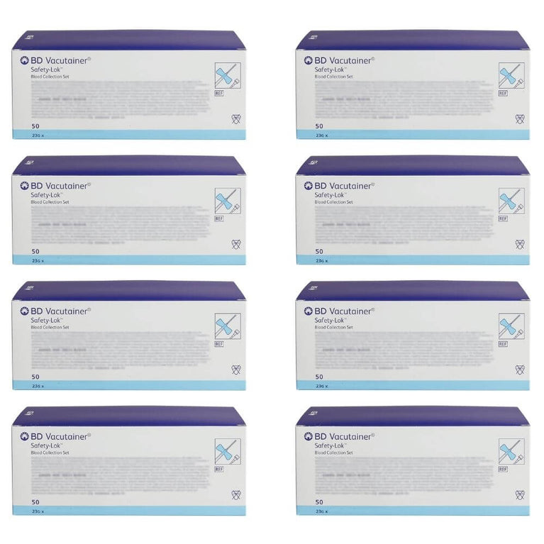 BD Vacutainer 23G Butterfly Needle – BD 367283 (Pack of 400) BD 367284