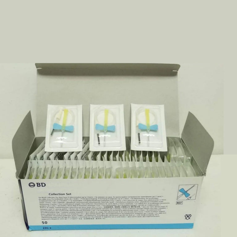 BD Vacutainer Safety Lok 23G Blood Collection Set – BD 367284 (Pack of 50)