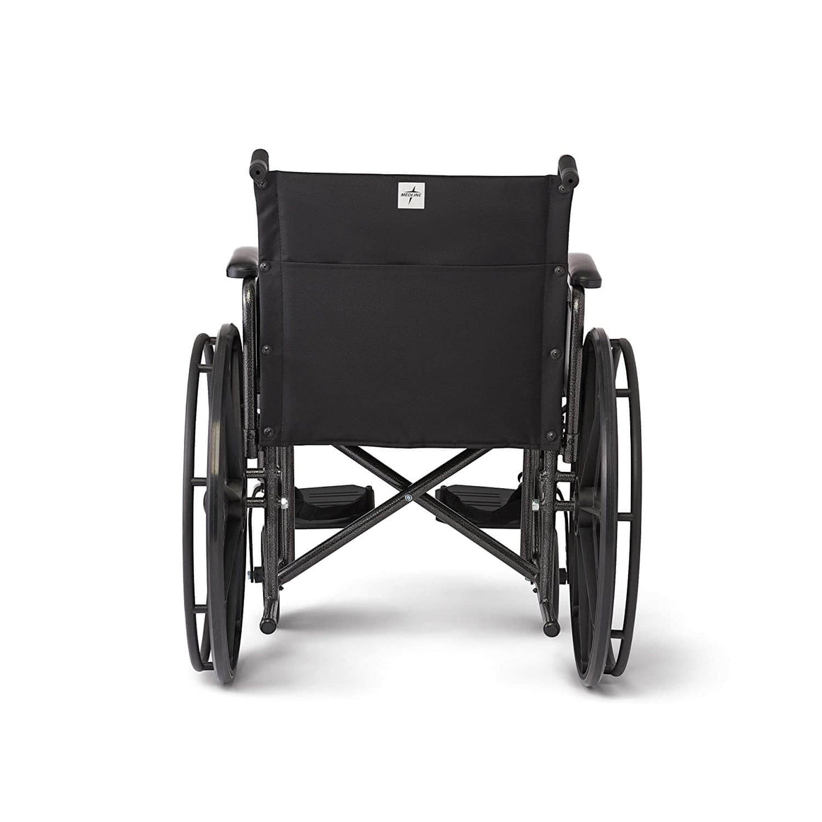 Wheelchair, Desk-Length Arms and Swing-Away Leg Rests, 18" x 16" Seat (W x D)