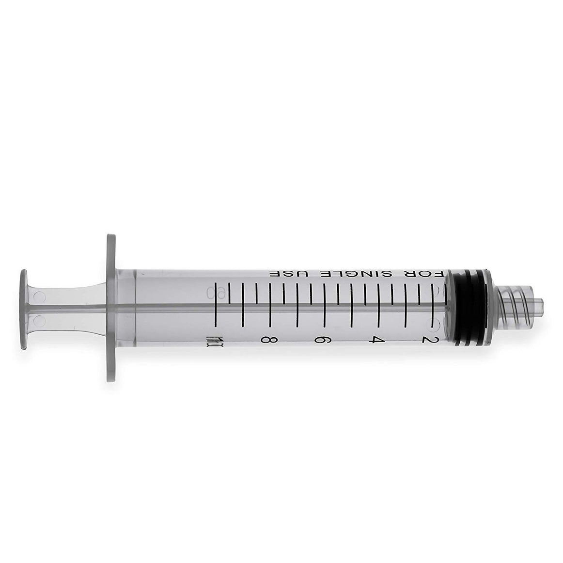 10ml Syringe Sterile with Luer Lock Tip | (No Needle) Individually Sealed | 100 Syringes