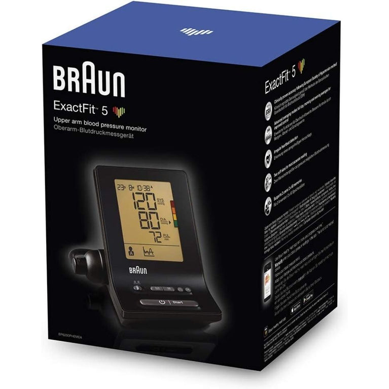 Braun Exactfit 5 Bp6200 Upper Arm Blood Pressure Monitor