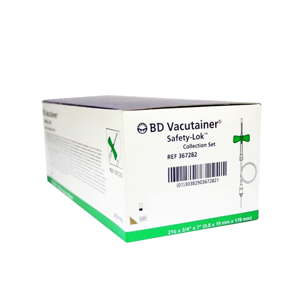 Butterfly Blood Collection Needle with Safety-Lok 21G BD367281